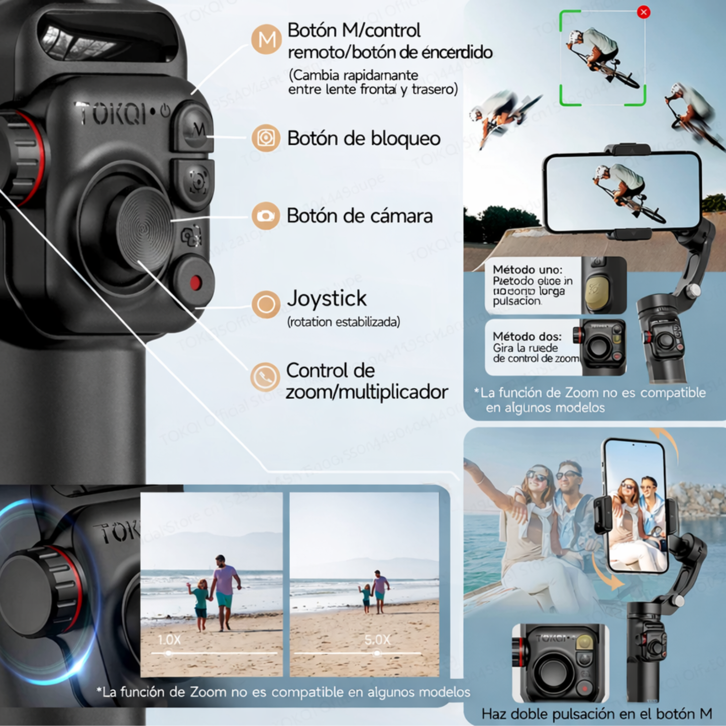 GIMBAL 3era Generación con IA – Kit Profesional