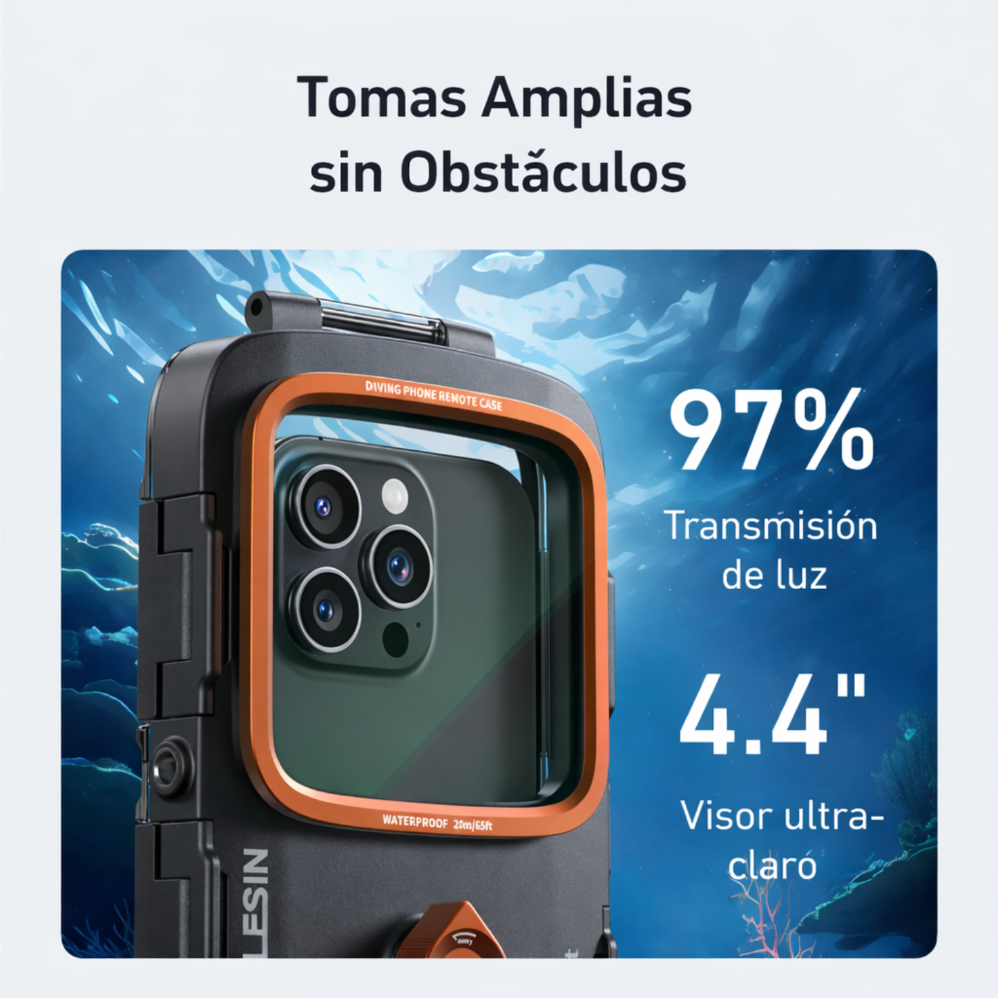 Case Acuático TELESIN ORIGINAL