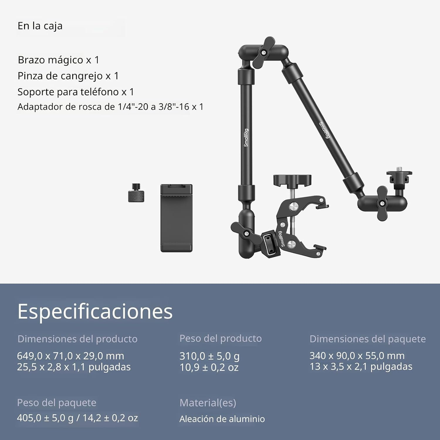 SMALL RIG BRAZO ARTICULADO