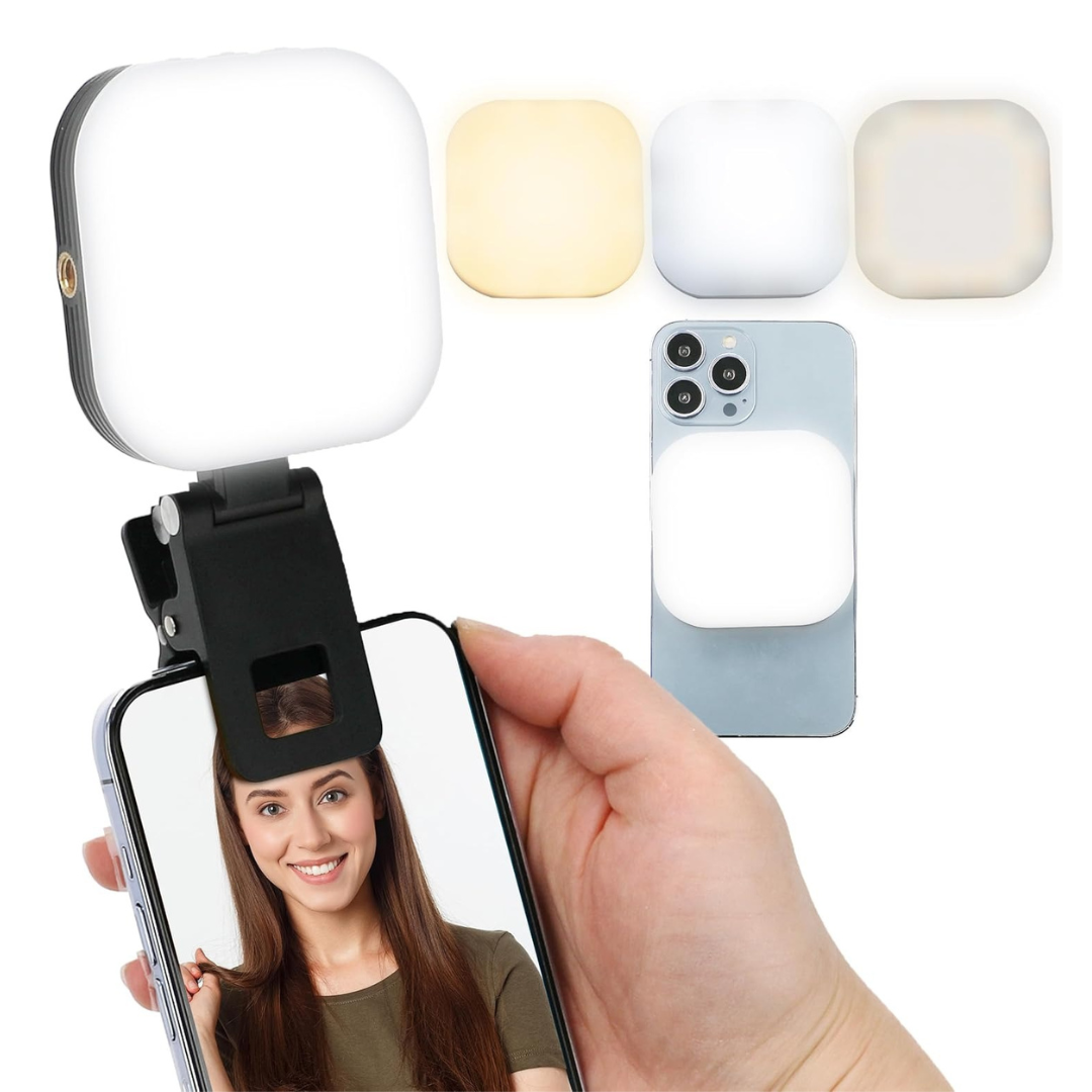 ✨ Lámpara LED Magnética – Perfecta para Vlog y Selfies 📱💡
