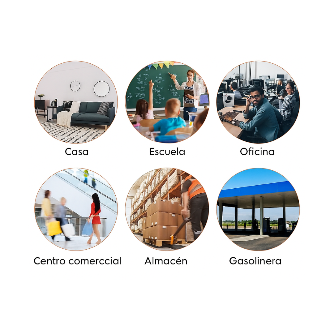 Foco Cámara Espía 360 Grados
