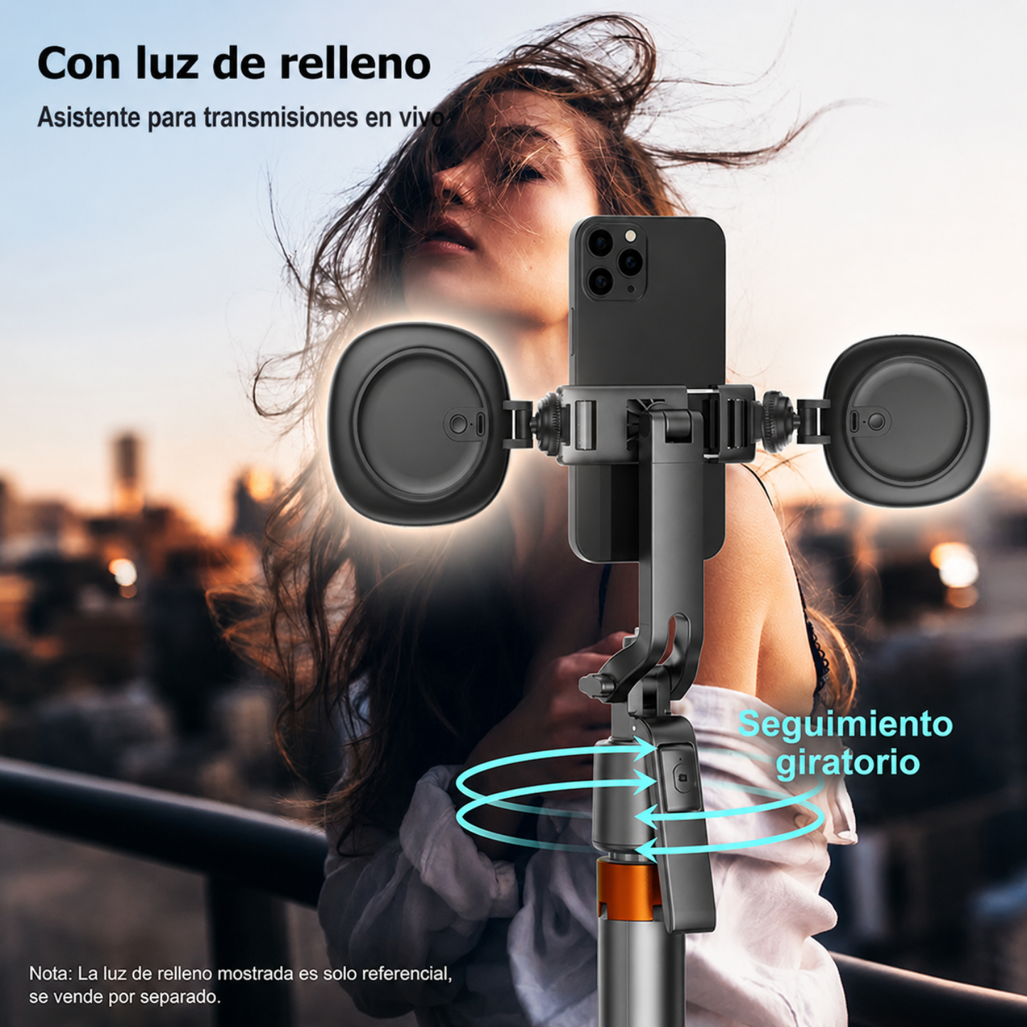 TRIPODE CON SEGUIMIENTO FACIAL 2 EN 1