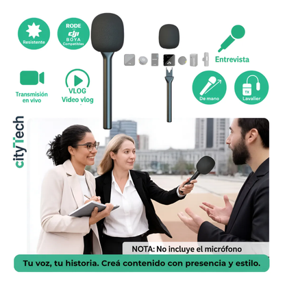 Adaptador para entrevistas