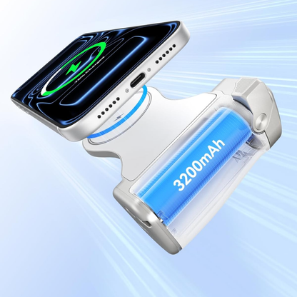 Empuñadura Magnética TELESIN CON POWER BANK