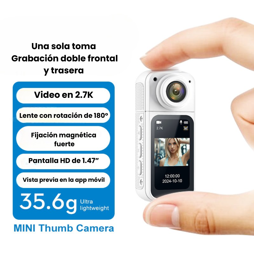 Mini cámara deportiva