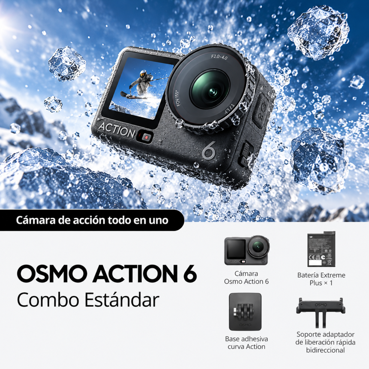 DJI Osmo Action 6 Standard Combo