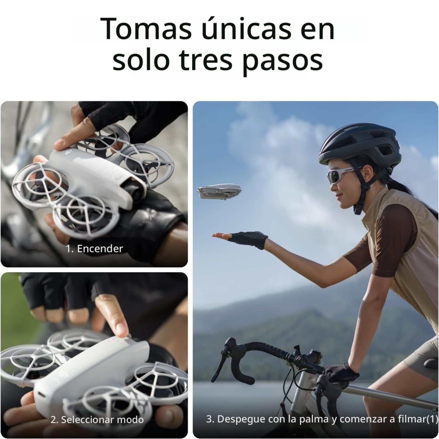 DJI Neo Fly More Combo, mini dron con cámara 4K - ORIGINAL