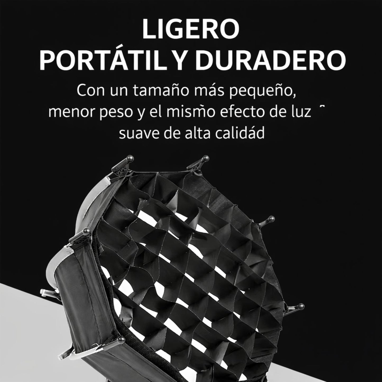 Softbox Octagonal 30CM para Fotografía