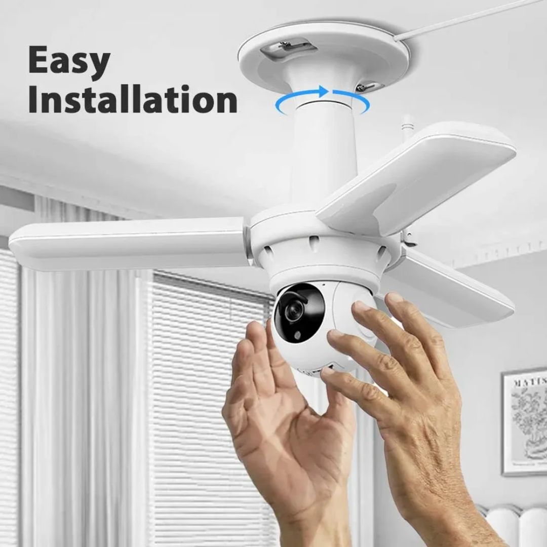 Cámara con Luz Led Inalámbrica- Zoom 10x