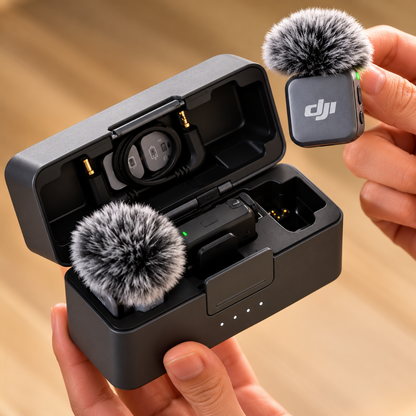 Micrófono Inalámbrico DJI Mic Mini 2 (2 TX + 1 RX + Charging Case)