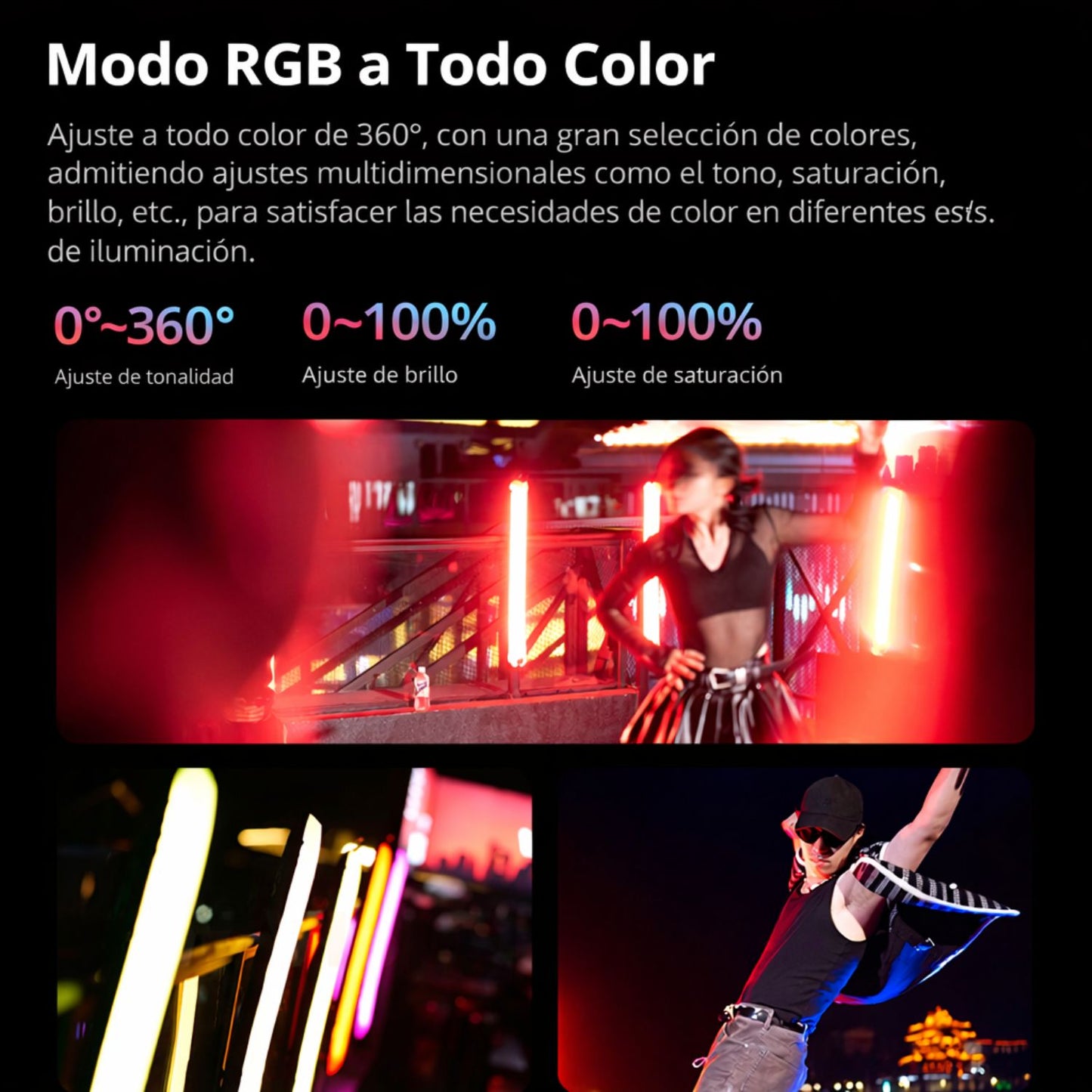 Barra LED INKEE 30W RGB