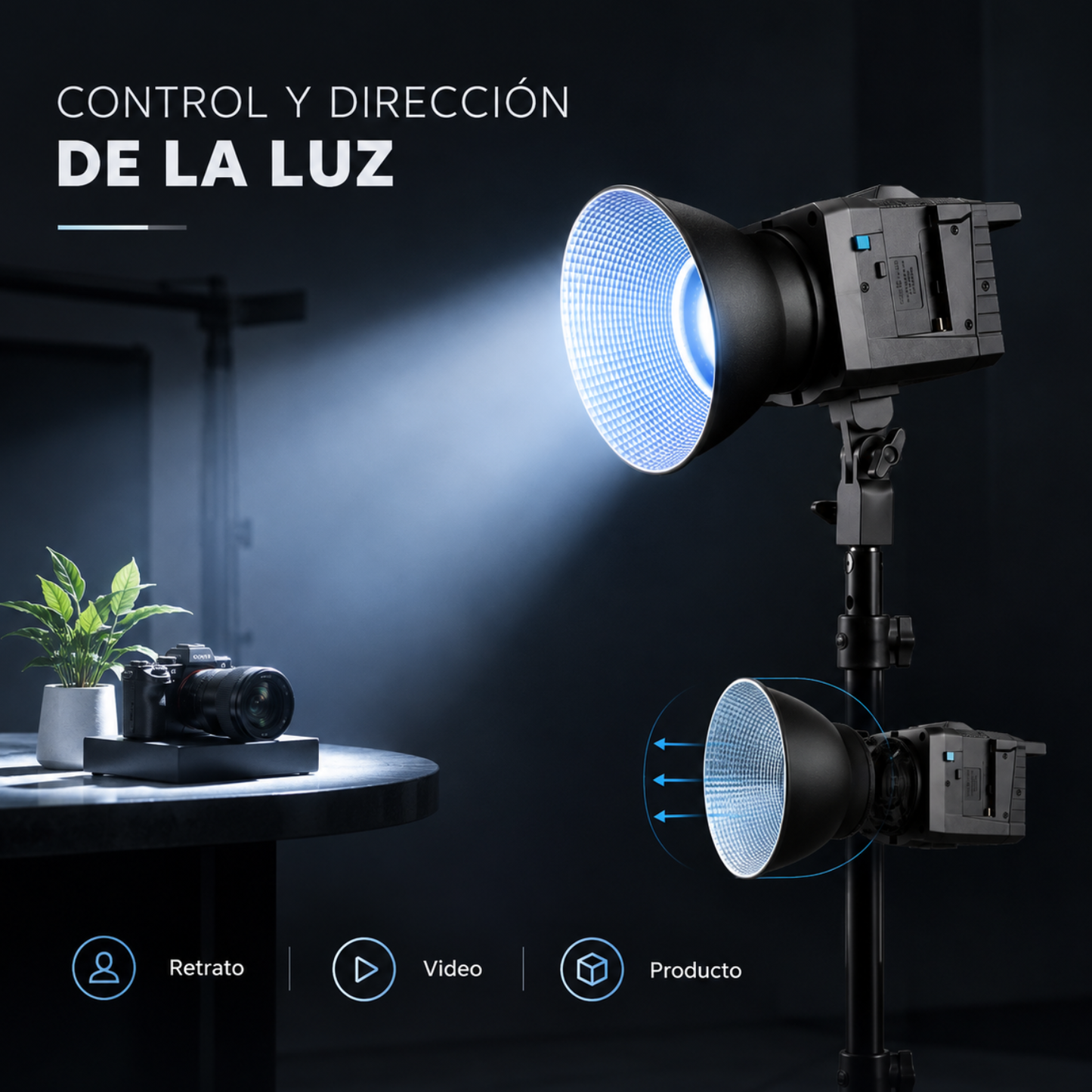 Sutefoto P100 de 100W