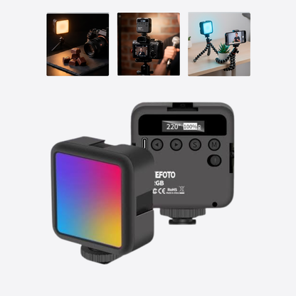 Mini Luz LED RGB Sutefoto T4