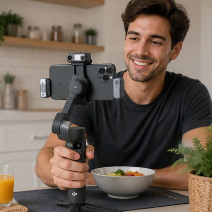 Estabilizador DJI Osmo Mobile 8 con Seguimiento Inteligente AI
