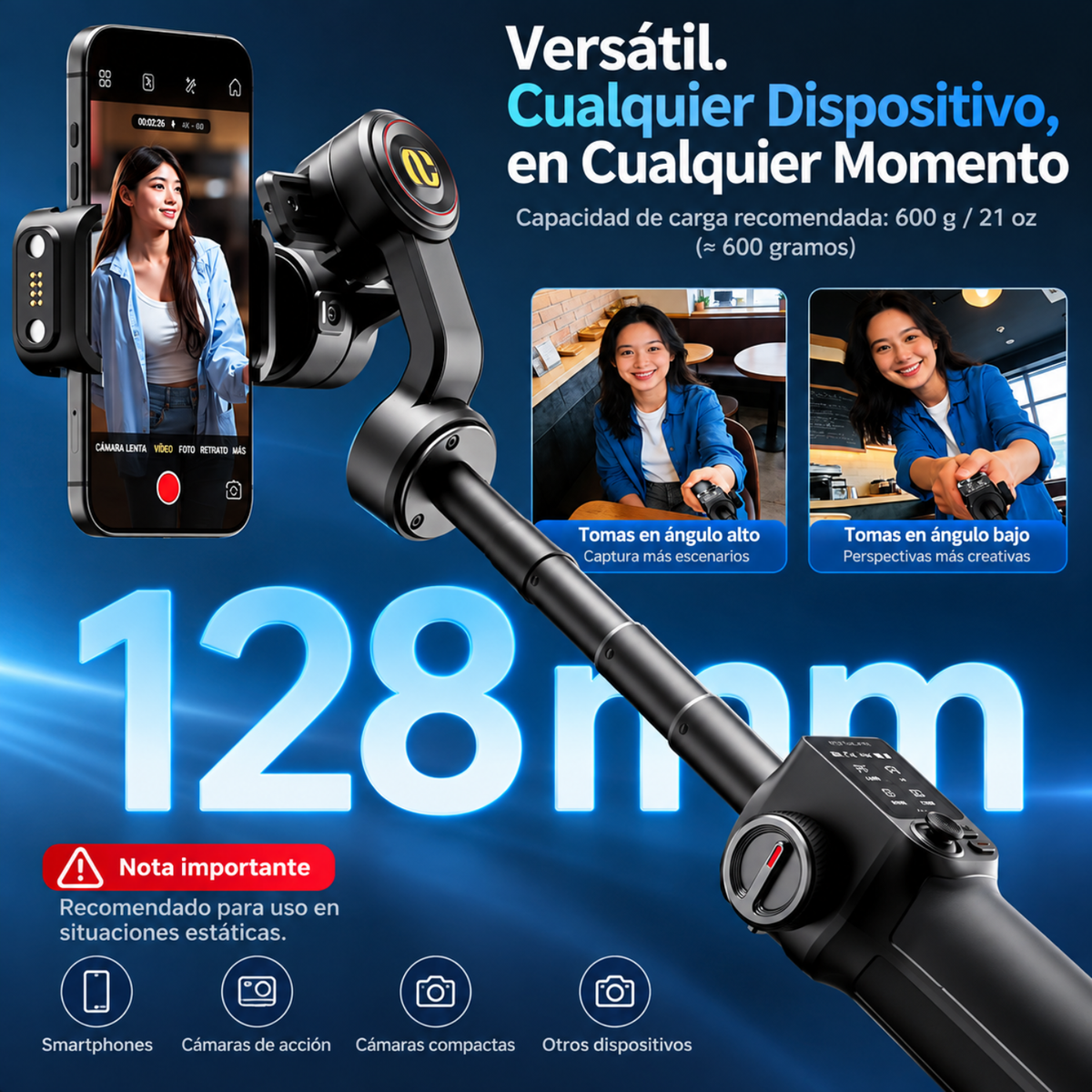 AOCHUAN S3 de 3 Ejes con Seguimiento IA