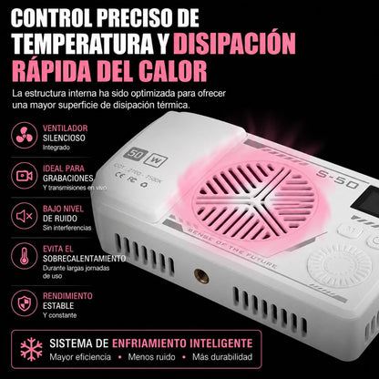 💡 Luz LED Profesional ZSYB S50 50W Bicolor