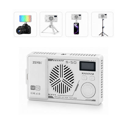 💡 Luz LED RGB ZSYB S50RGB para Video y Fotografía