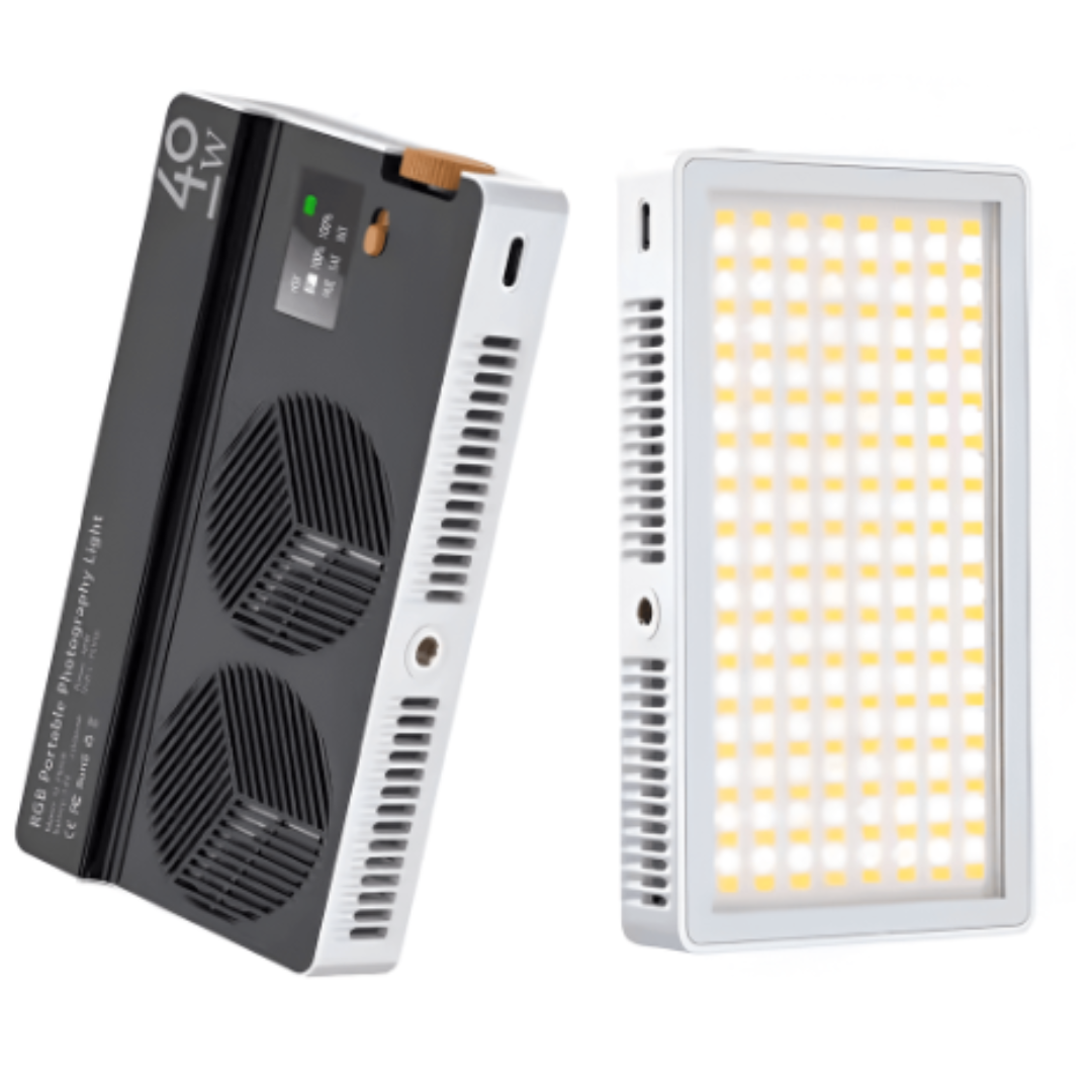 Luz led 40W - ( RGB- 3 tonalidades- Modo fotografia)