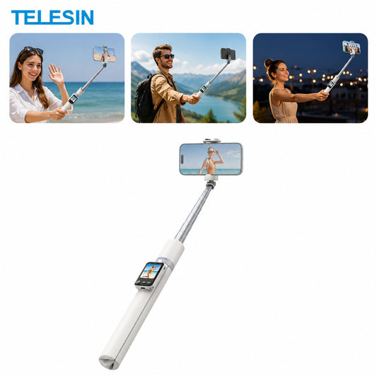 TELESIN Trípode Inteligente con Monitor Magnético