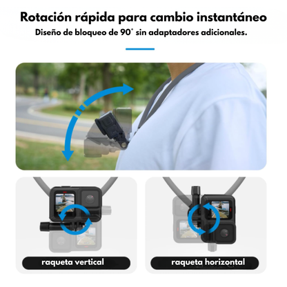 Sujetador de cuello - Telesin (Go PRO- Celulares)