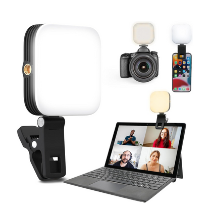 ✨ Lámpara LED Magnética – Perfecta para Vlog y Selfies 📱💡