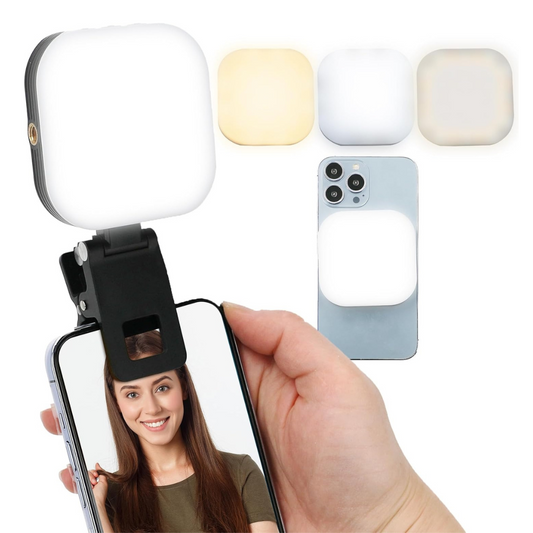 ✨ Lámpara LED Magnética – Perfecta para Vlog y Selfies 📱💡