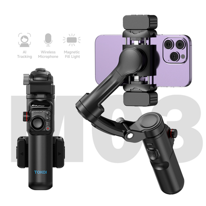 GIMBAL 3era Generación con IA – Kit Profesional