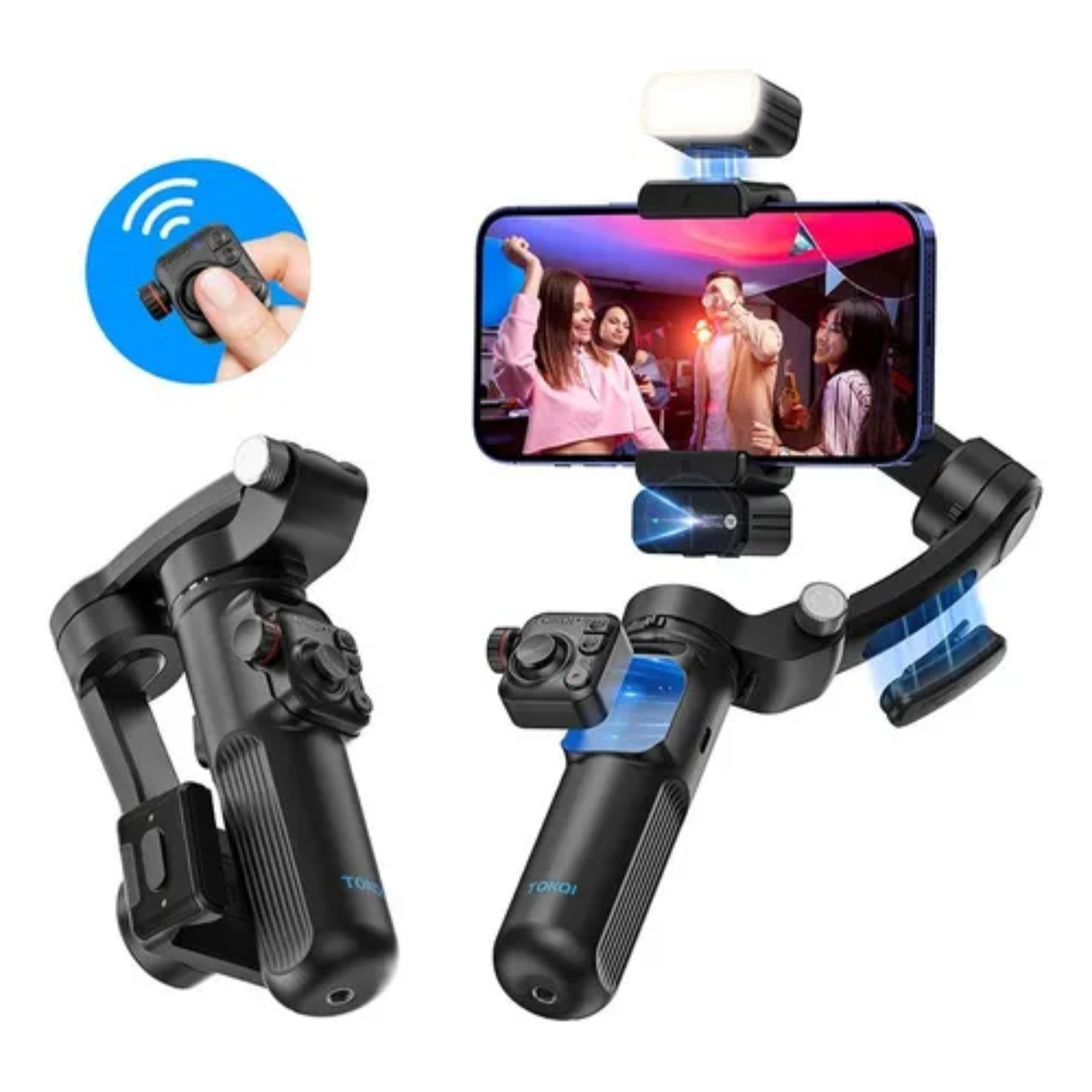 GIMBAL 3era Generación con IA – Kit Profesional