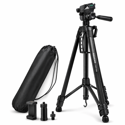 Trípode Profesional de Aluminio GAUCHO GUC-3560