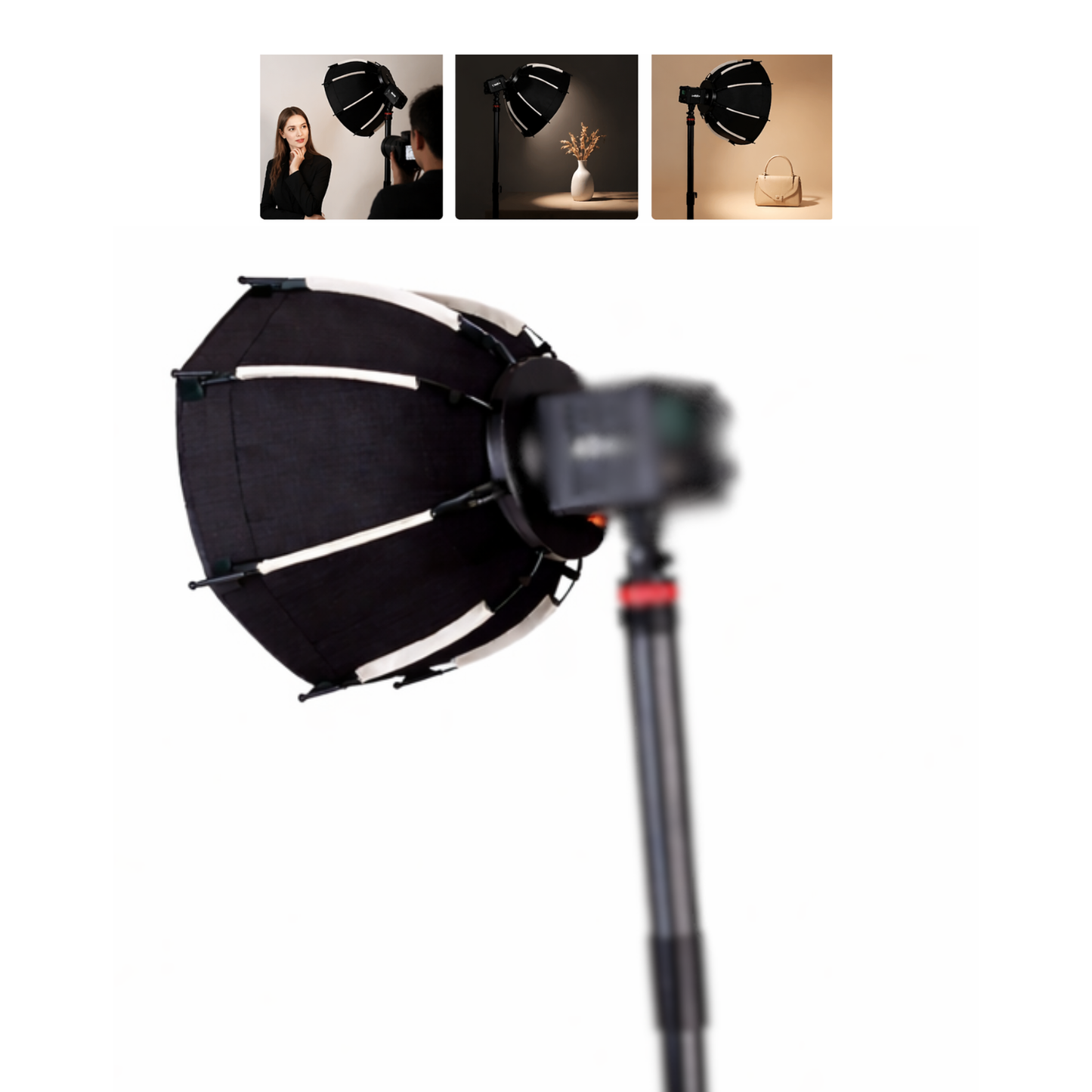 Softbox Octagonal 30CM para Fotografía